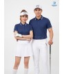 Áo thể thao nữ AC-3856 Navy phối trắng